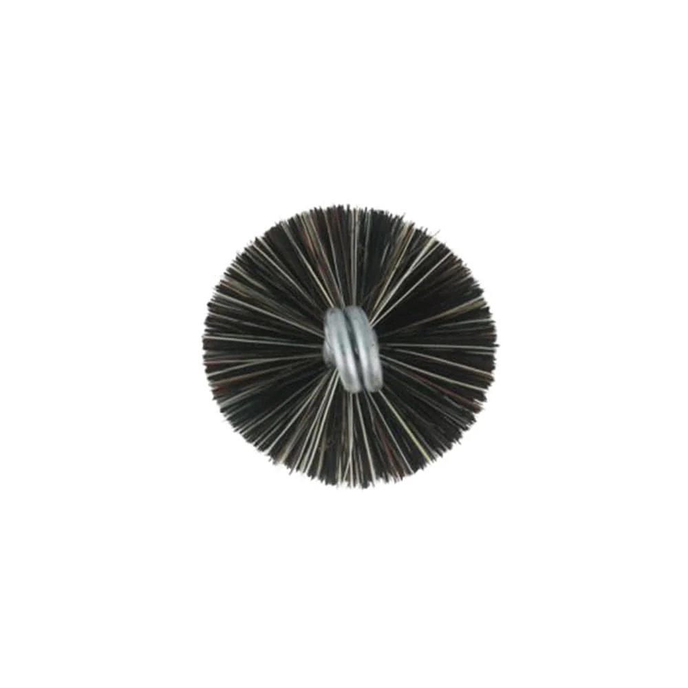 1-1/2" Round, Fiber, Boiler Tube Brush Head - MB1HF - Image 2