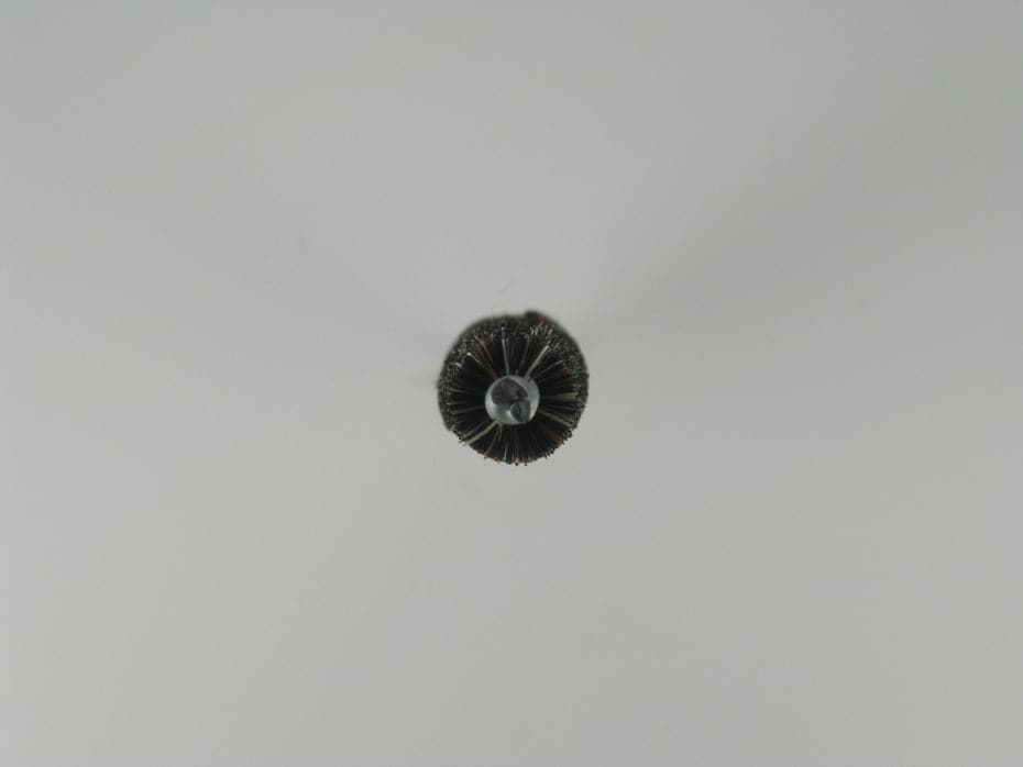 1/2" - 1" Tapered, Fiber, Boiler Brush Head w/ Handle - MB84029 - Image 2