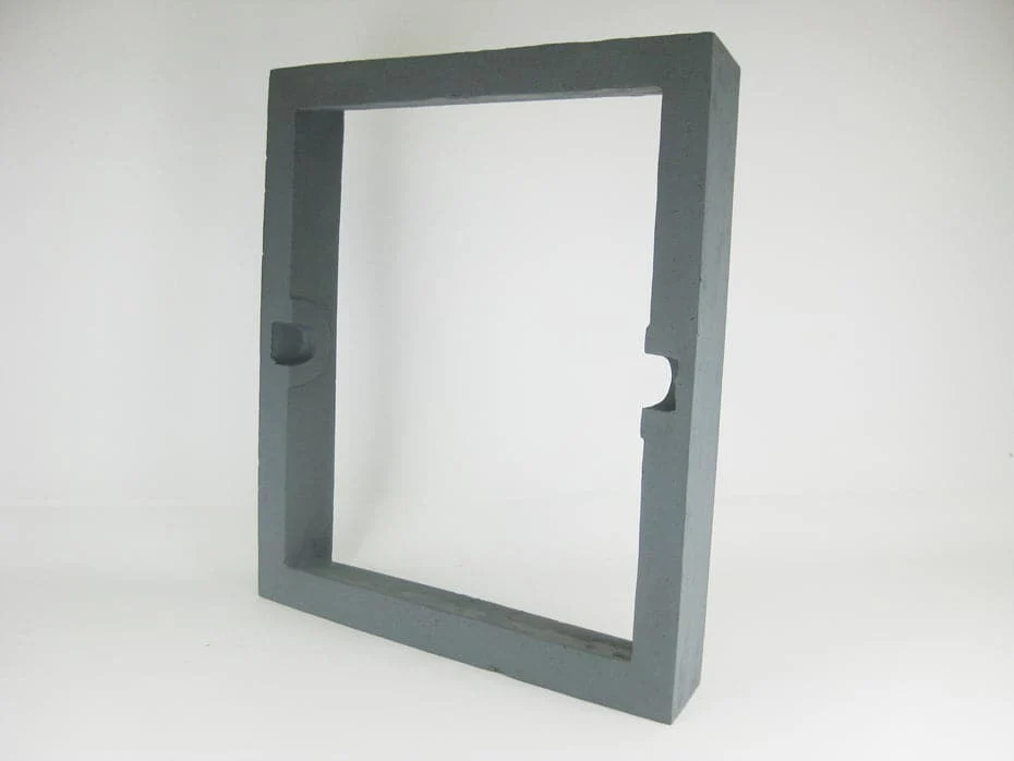 14" X 17" Baker Dump Grate Frame, Cast Iron- PG14X17F