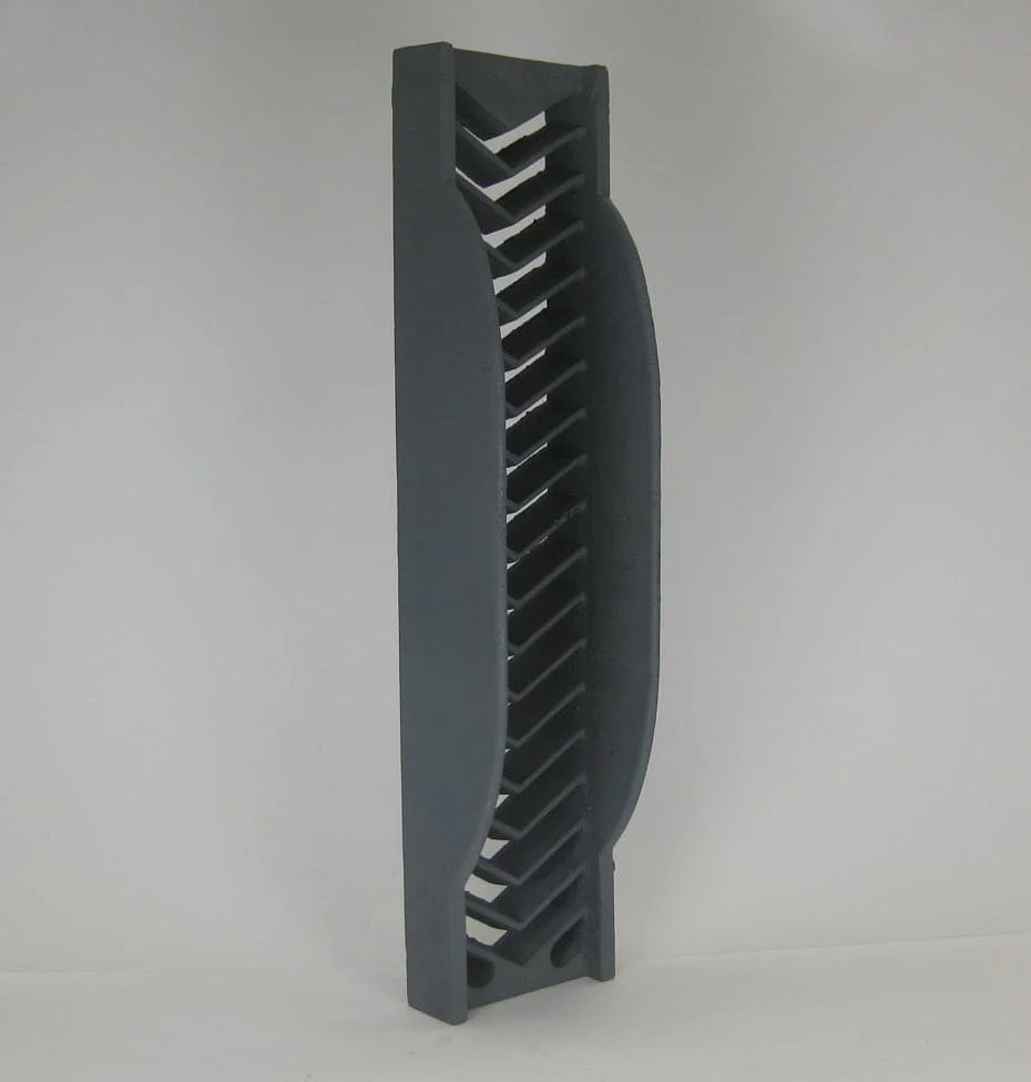 6" X 24" Herring Bone Grate, Cast Iron- GH101 - Image 2