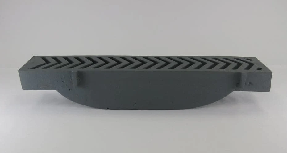 6" X 24" Herring Bone Grate, Cast Iron- GH101 - Image 3