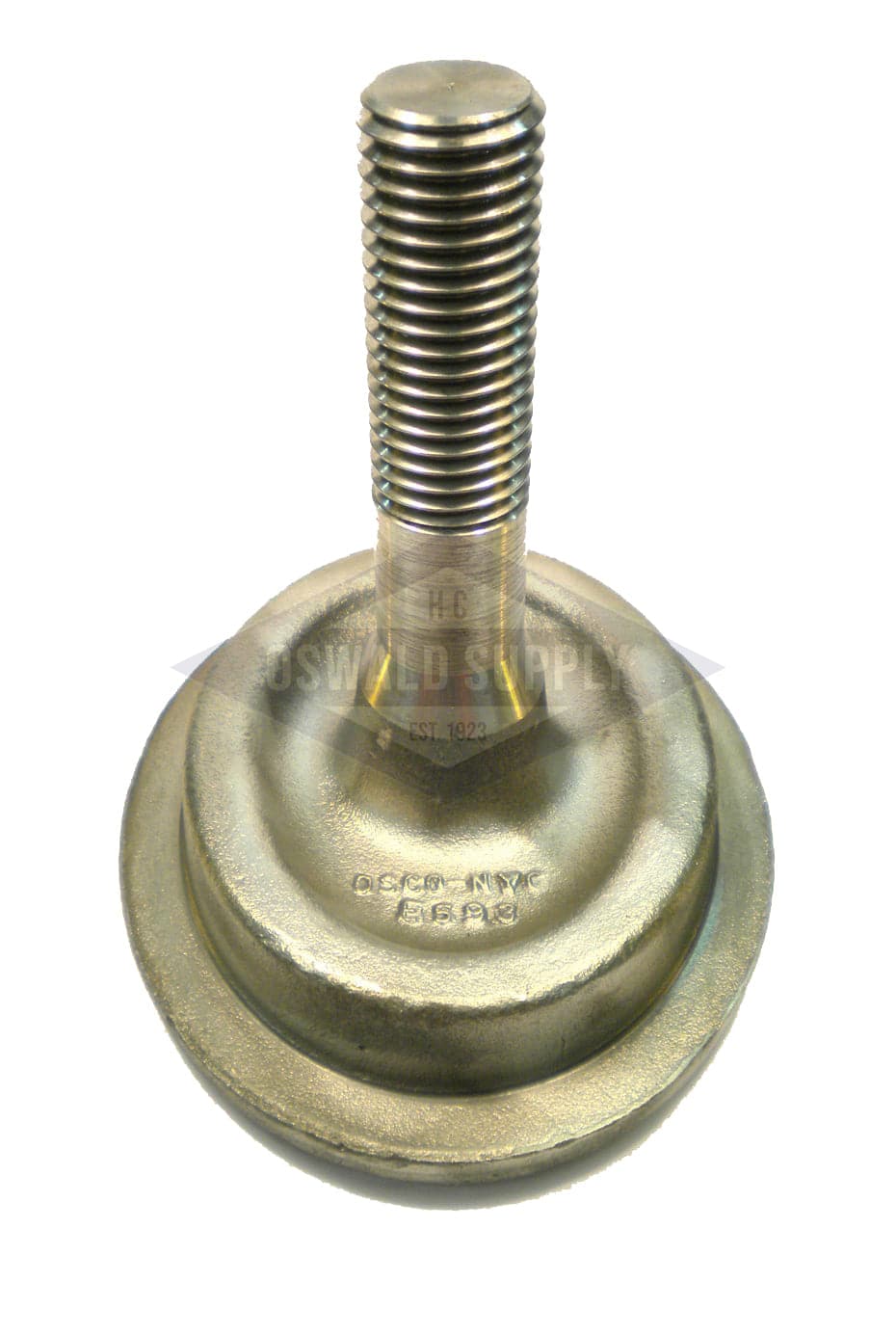 Ames and Cyclotherm Boiler Handhole Plate. #12781 3-1/2 X 4-1/2 E, Curved 42R, 400 Horse Power (PHH3B) - Image 3