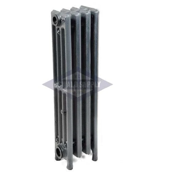 Cast Iron Radiator,  Size: 4-7/16" Width x 25" Height x 7" Length  - 4 Sections, 4 Tubes, Water/Steam