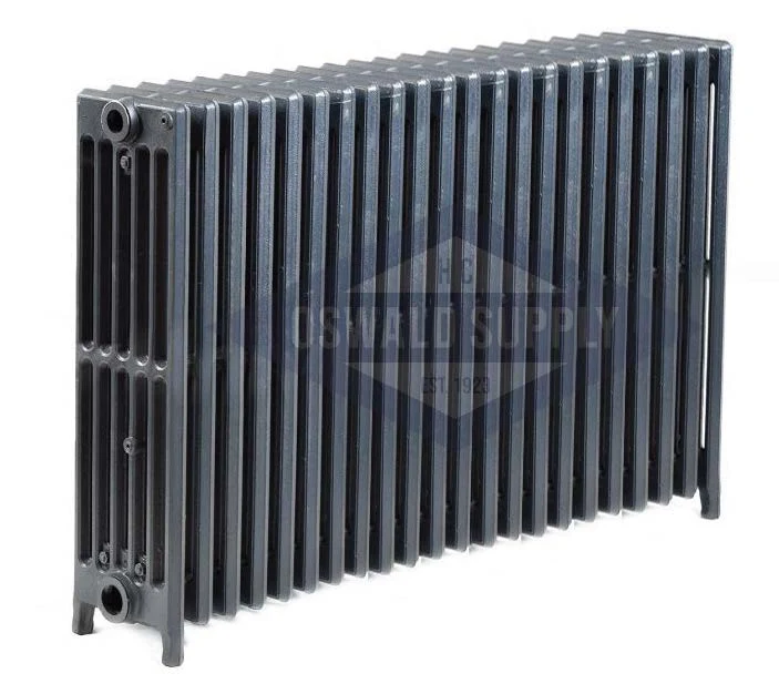 Cast Iron Radiator,  Size: 6-15/16" Width x 25" Height x 38 1/2" Length  - 22 Sections, 6 Tubes, Water/Steam