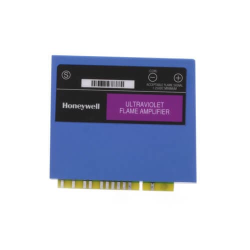 Honeywell #R7849A1023, Flame Amplifier, Ultraviolet used w/ 7800 Series Relay Modules (FFRT 2.0 sec or 3.0 sec)
