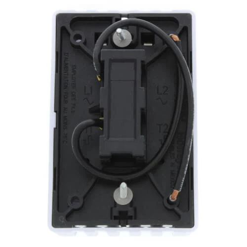 Honeywell #T410A1013, T410 White, Electric Heat Thermostat - Image 3