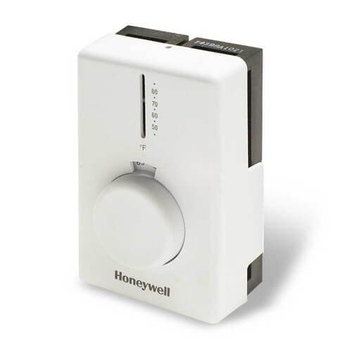 Honeywell #T4398A1021, T4398 Electric Heat Thermostat, w/ Thermometer - Image 2