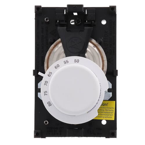 Honeywell #T4398A1021, T4398 Electric Heat Thermostat, w/ Thermometer - Image 3
