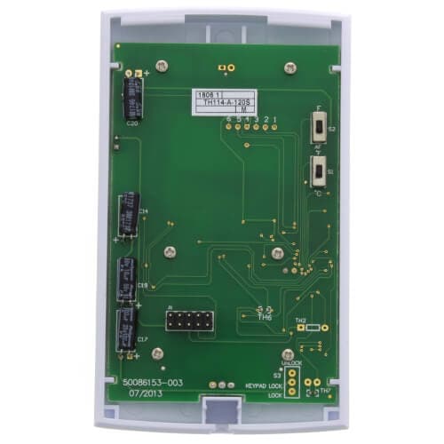 Honeywell #TH114-A-120S, Non-Programmable Line Volt Electric Heating Thermostat, 4 Wires/SPST, 120V - Image 3