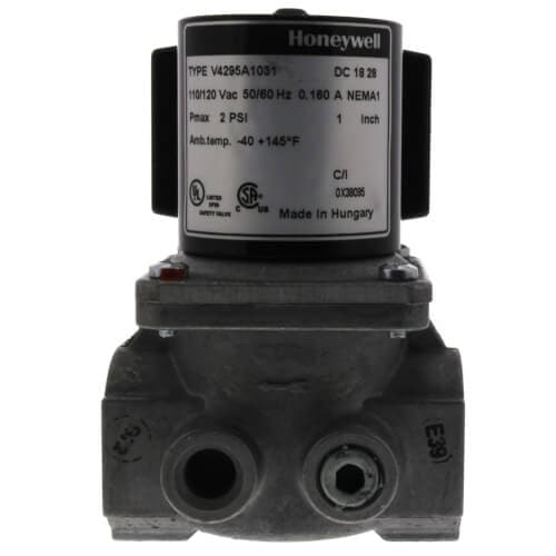Honeywell #V4295A1031, Solenoid, Normally Closed Gas Valve, 1" NPT Pipe Size, 2 PSI Rated - Image 3