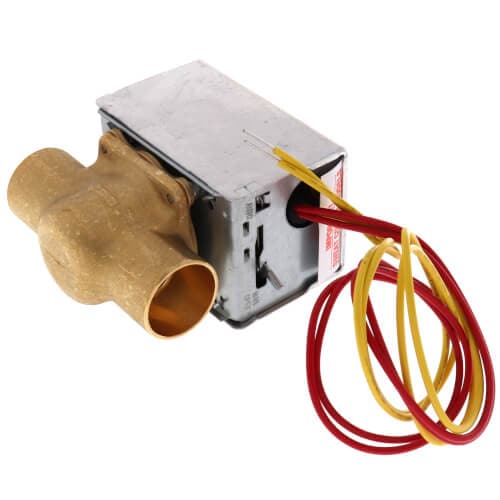 Honeywell #V8043E1079, 1" Sweat Connection Zone Valve, normally closed, 3.5 Cv (24v) - Image 2