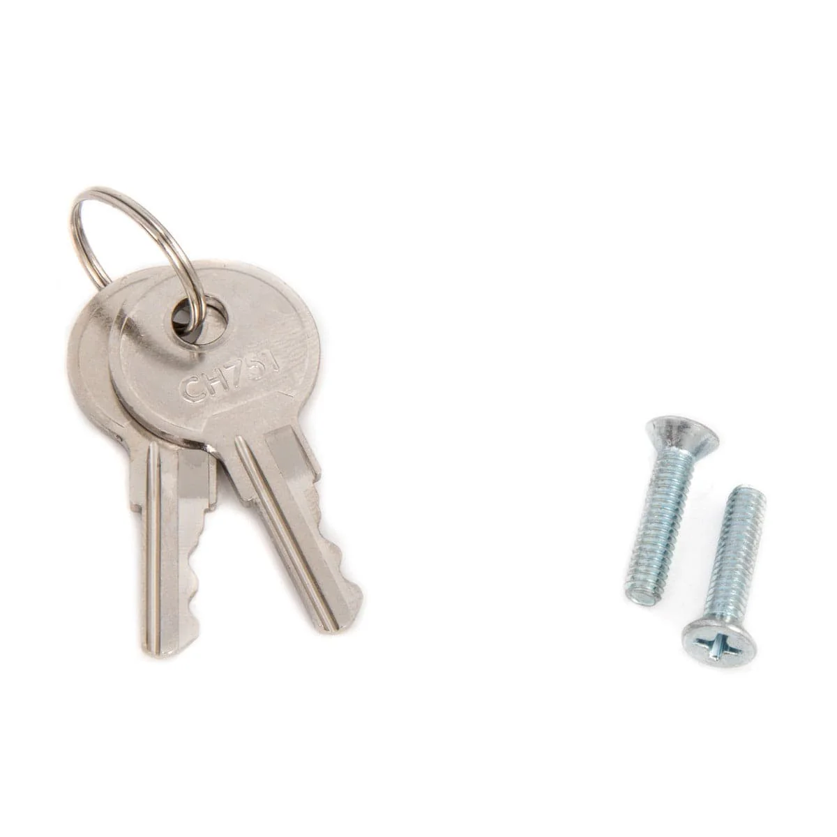 L Handle, ADA Approved Chrome Locking with V Spindle Midland Style with Keys and Hardware for Trash Chute and Linen Chute Doors - Free Ground Shipping - Image 4