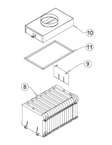 Peerless Boiler Repair Part #50867 - Insul Blnk 1/2 X 1-1/2, 8# Durablnk