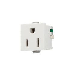 Peerless Boiler Repair Part #54136 - Receptacle Electric Panel Mnt, Cooper 49Bk