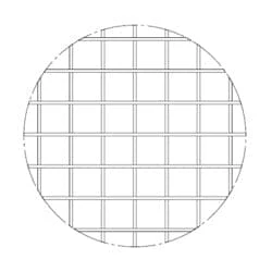 Peerless Boiler Repair Part #54196 - Screen 3" Vent 304Ss 2X2 Mesh, Direct Metals