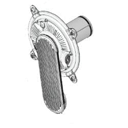Peerless Boiler Repair Part #54795 - Hx Iso 4+1+1 Brnr Door, Rp Sermeta Gm30-75-306-00