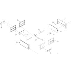 Peerless Boiler Repair Part #91805 - Kit Base Back 211A-06 Assy, Gg2081-2 Repair Part Crated