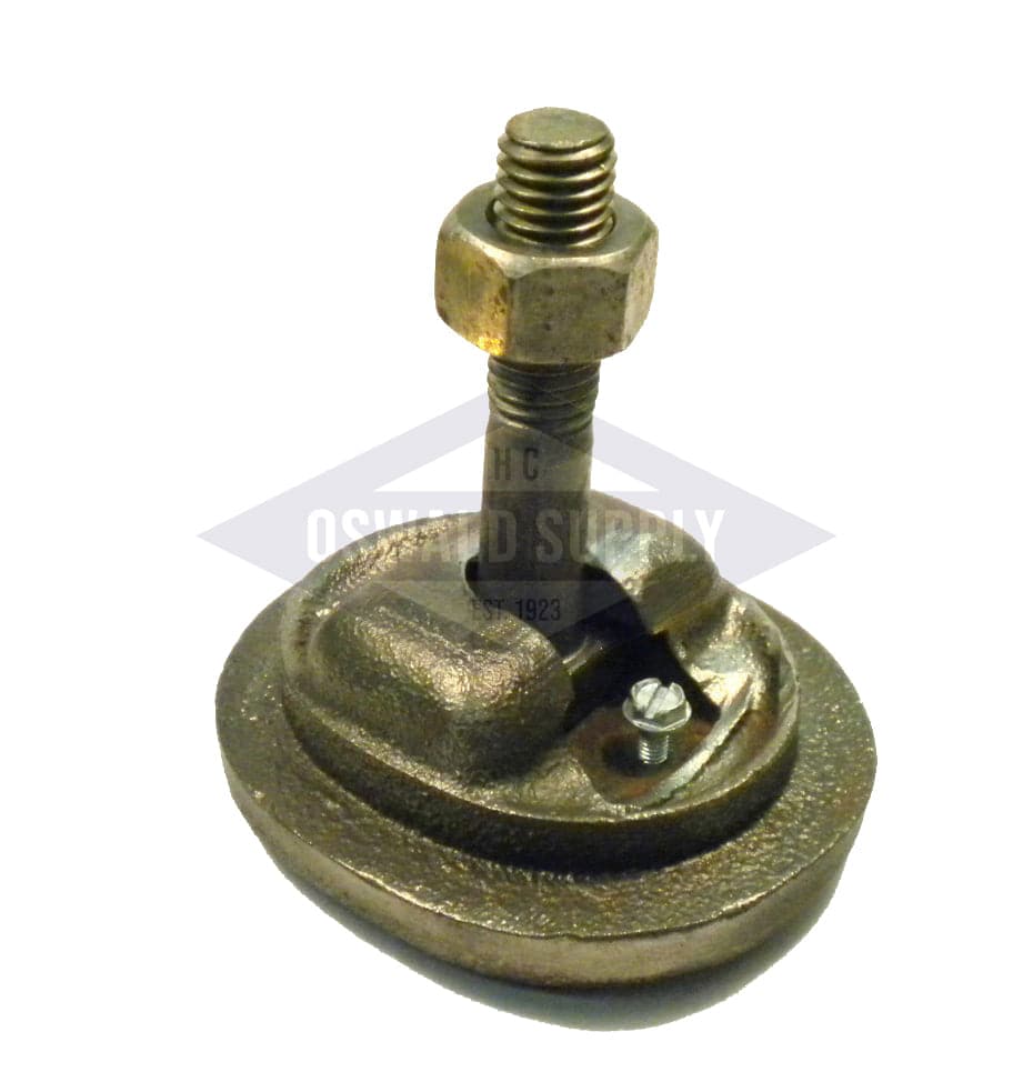 Columbia Handhole Plate Only. 2-3/4 X 3-1/2, Obround, Flat, Loose Bolt, "34A", Cast Iron
