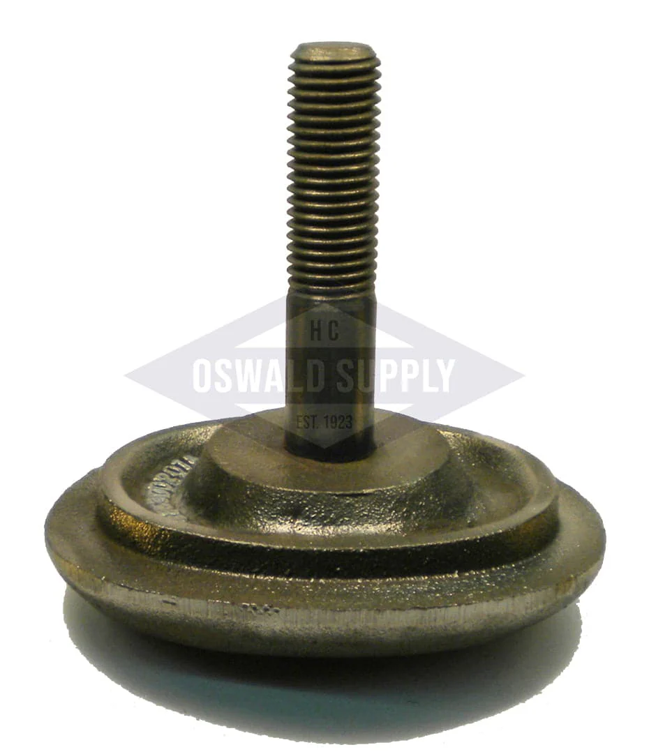 (PHHPM201A) O&S Powermaster Boiler Handhole Plate Only. 3-1/2 X 4-1/2, Elliptical, Cast Iron, Curved, Solid Bolt, "SGE5300201A" - Image 3