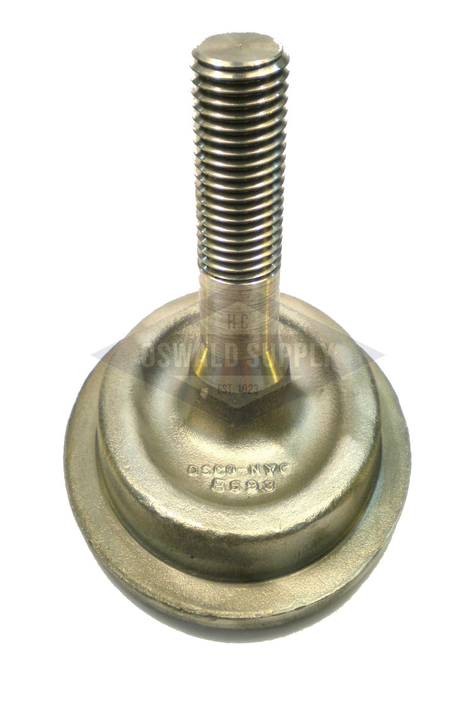 (PHHYS30) York Shipley Handhole Plate Only. 3-1/2 x 4-1/2, Forged Steel, Elliptical, Curved, 60-200HP - Image 2