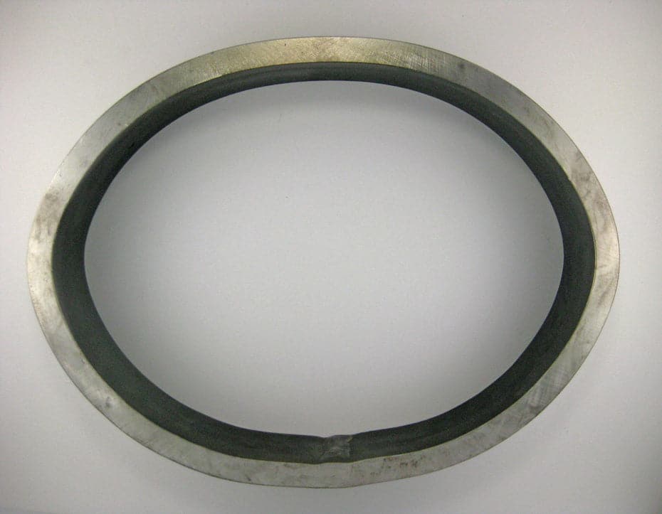 (PM9R) 12 x16 x 1 x 4, Elliptical, Manhole Weld Ring, SA675-70 - Image 2