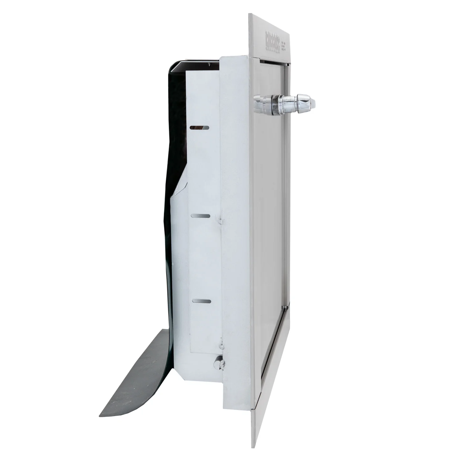 Replacement Stainless Steel Trash Chute Door - Bottom Hinged - L Handle - Rubbish - Image 12