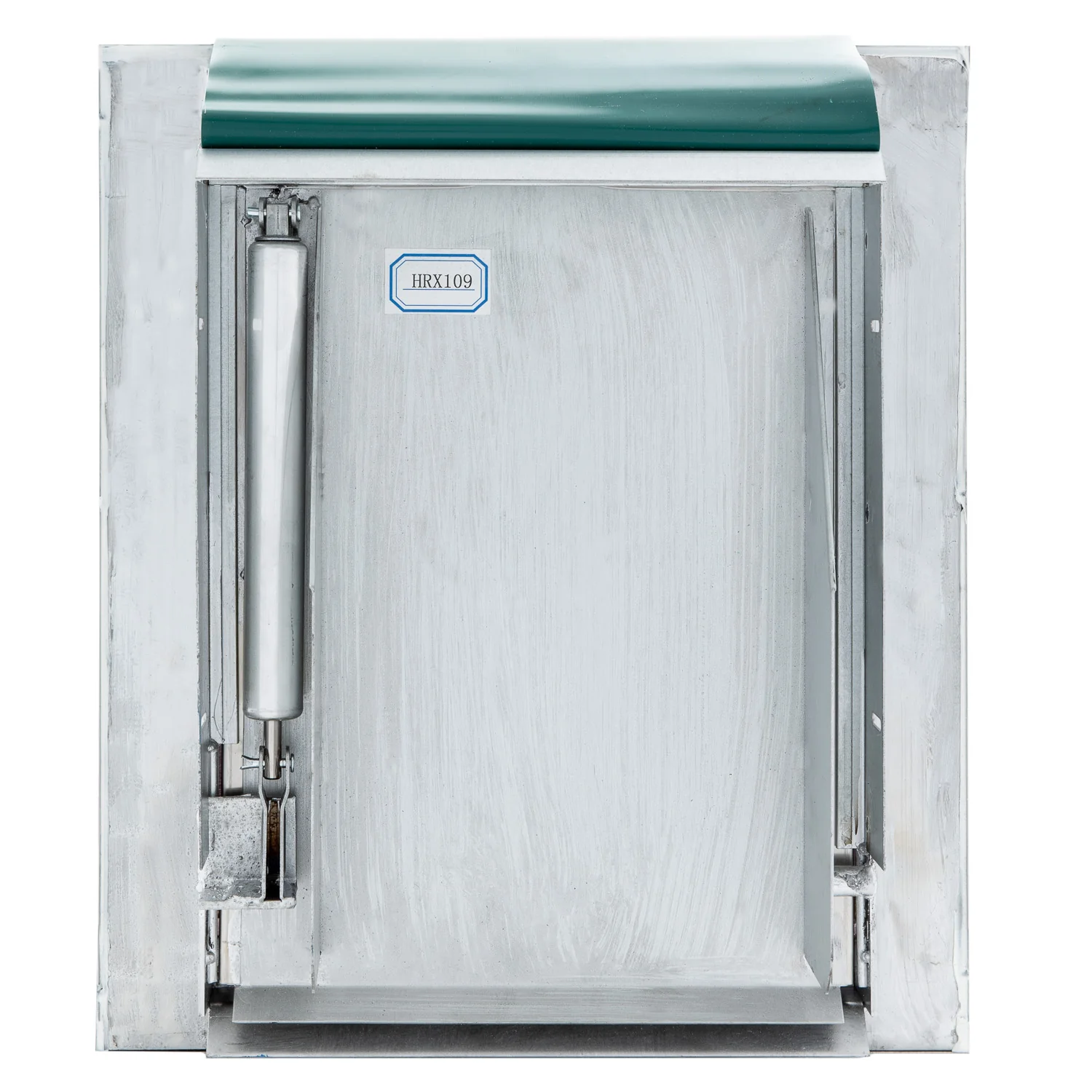 Replacement Stainless Steel Trash Chute Door - Bottom Hinged - L Handle - Rubbish - Image 6