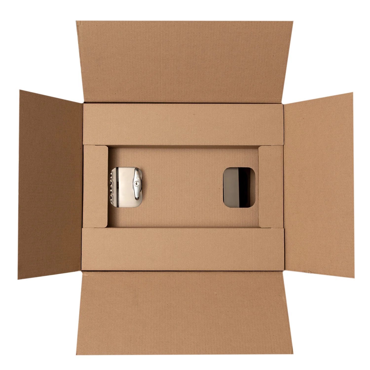 Replacement Stainless Steel Trash Chute Door - Bottom Hinged - T Handle - Rubbish - Image 8