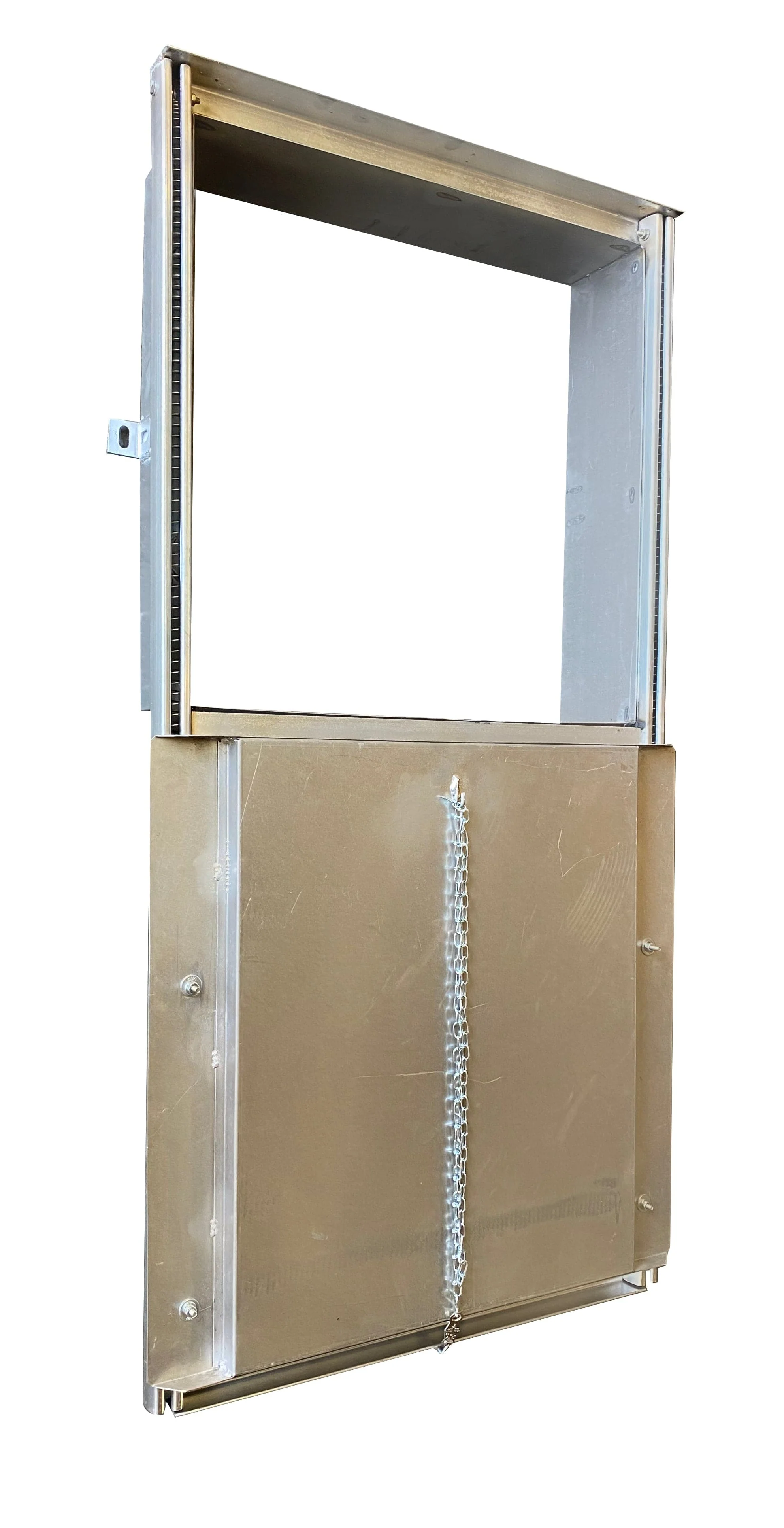 Trash Chute Discharge Door - Square 30" - Midland Style - Gravity Rolling, #HF830SG - Allow 4-6 Weeks to Ship