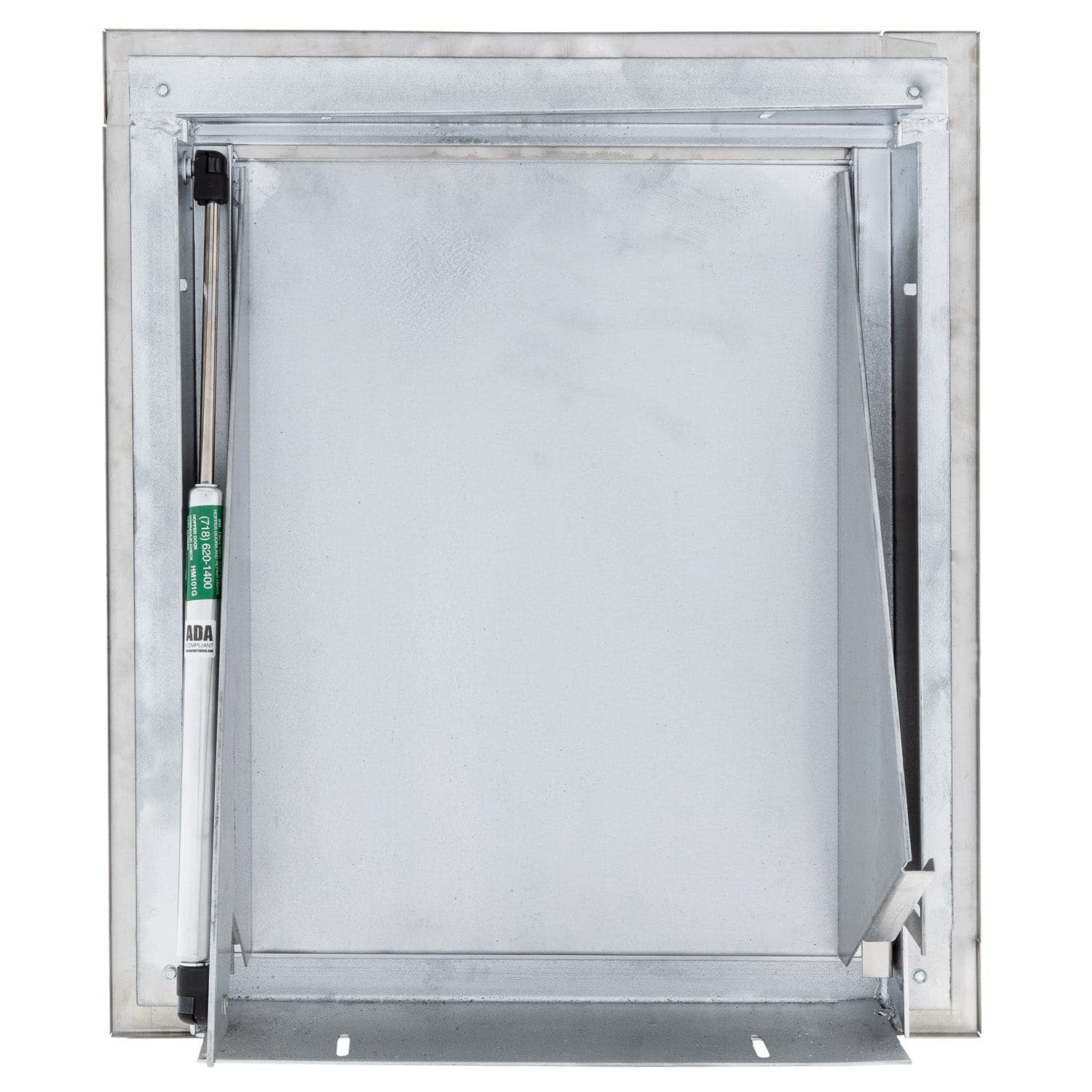 Universal Stainless Steel Trash Chute Door - Bottom Hinged - ADA Compliant - Rubbish - Standard Trim - Image 6