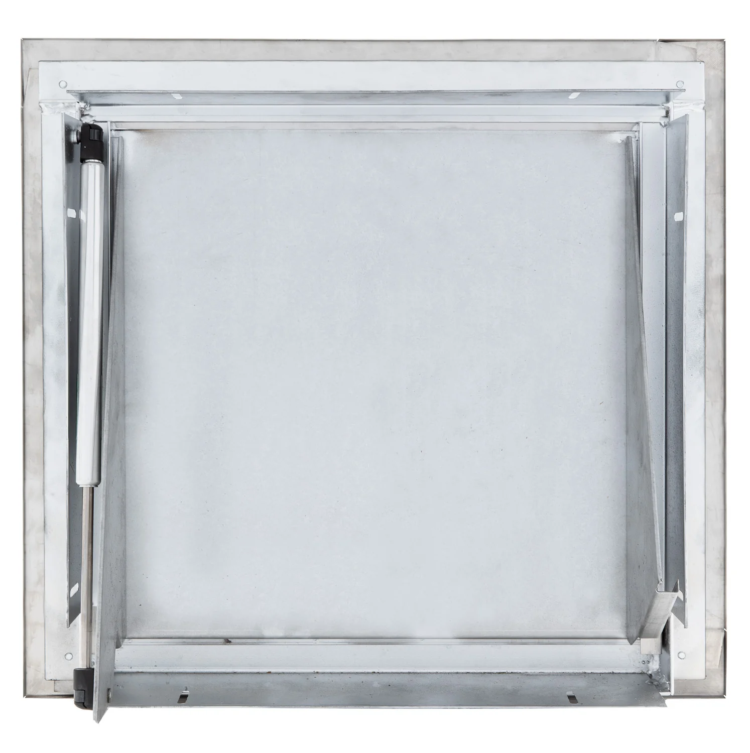 Universal Stainless Steel Trash Chute Door - Bottom Hinged - T Handle - Rubbish - Standard Trim - Image 24