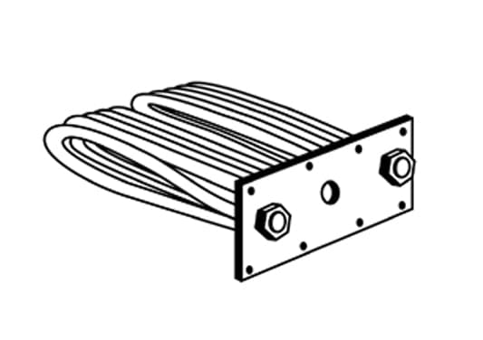 Weil Mclain T Coil for OB18 Series Boilers - 5-1/4" X 13-1/2" - 8 BH (OB18-X)